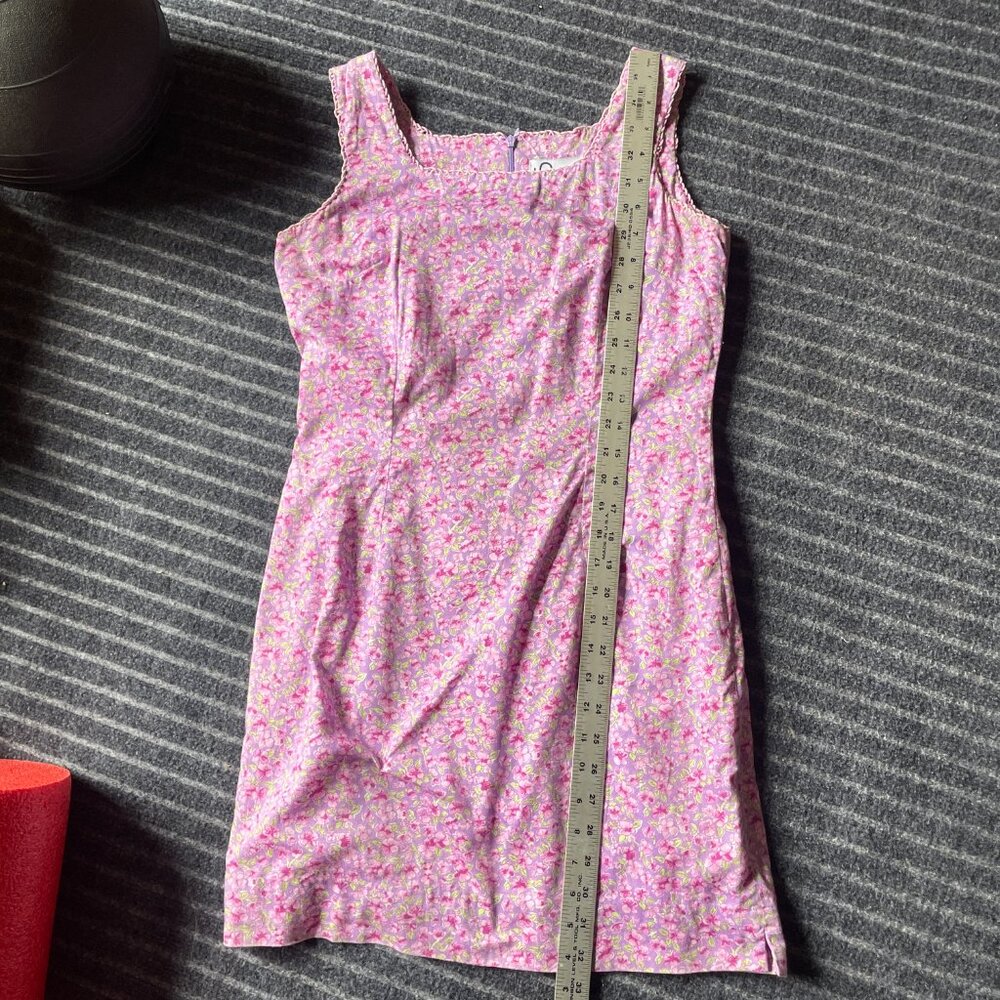 Lilly Pullitzer Floral Dress Size 4 Sleevless - Picture 6 of 10